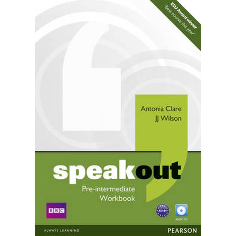 Speakout Pre Intermediate Workbook no Key and Audio CD Pack