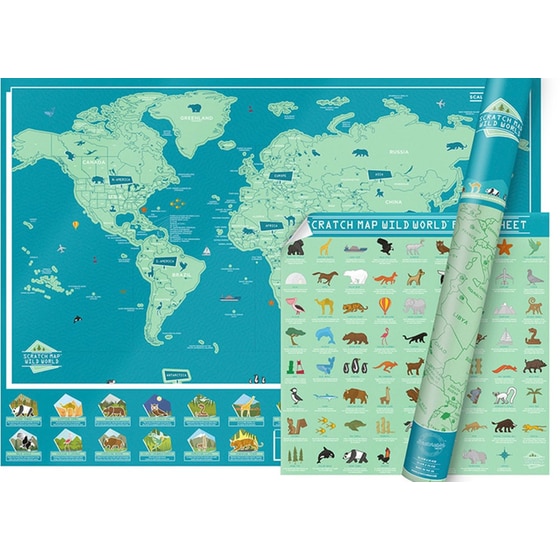 SCRATCH MAP WORLD MAP image 0