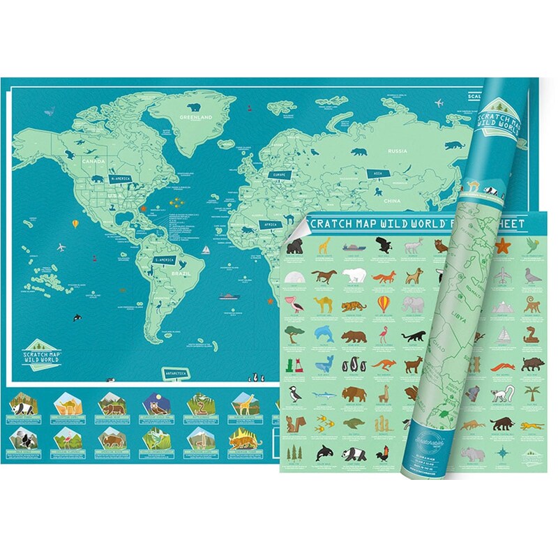 SCRATCH MAP WORLD MAP Public