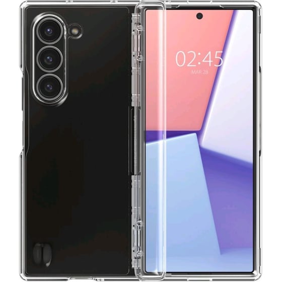 Θήκη Samsung Galaxy Z Fold6 - Spigen Ultra Hybrid Pro Σκληρή - Crystal Clear (acs07813) image 0