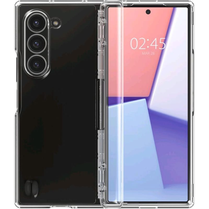 Θήκη Samsung Galaxy Z Fold6 - Spigen Ultra Hybrid Pro Σκληρή - Crystal Clear (acs07813)