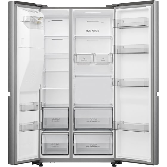 HISENSE RS818N4TIE Total No Frost 632 Lt Inox Ψυγείο Ντουλάπα image 2