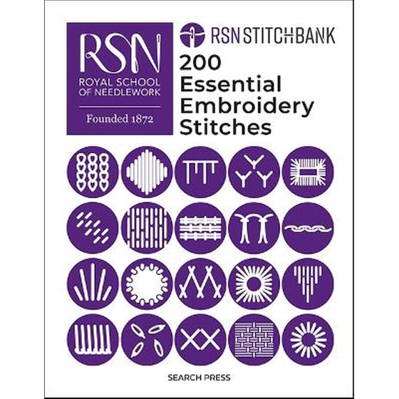 RSN Stitch Bank: 200 Essential Embroidery Stitches image 0