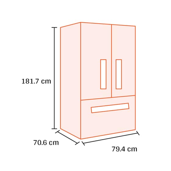 HISENSE RF540N4SBF2 Total No Frost 480 Lt Μαύρο Ψυγείο Ντουλάπα image 1