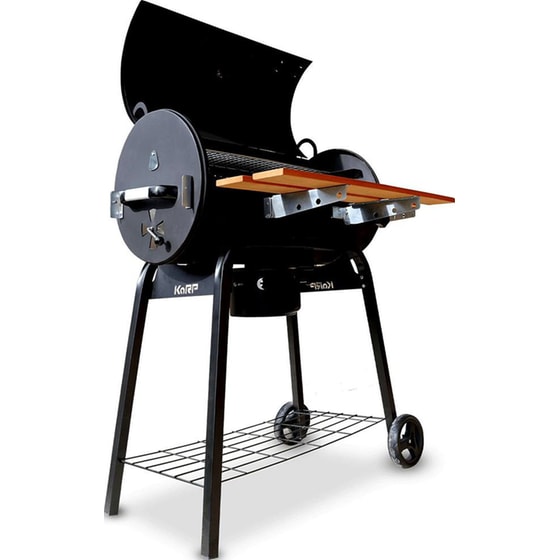 Ψησταριά Κάρβουνου KARP BBQ 75 cm Με Δώρο Κάλυμμα & Γάντι - Μαύρο image 2