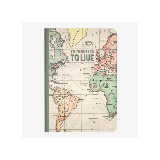 Legami A6not0013 Σημειωματάριο Ριγέ 80φ 10x14cm Travel image 0
