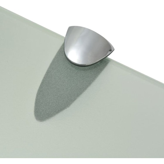 Ράφια Τοίχου VidaXL από Γυαλί 100x10 cm 2 Τμχ -  Διάφανο image 4