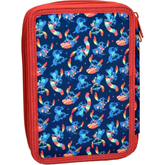 Κασετίνα Παραλληλόγραμμη Γεμάτη Gim Stitch image 1