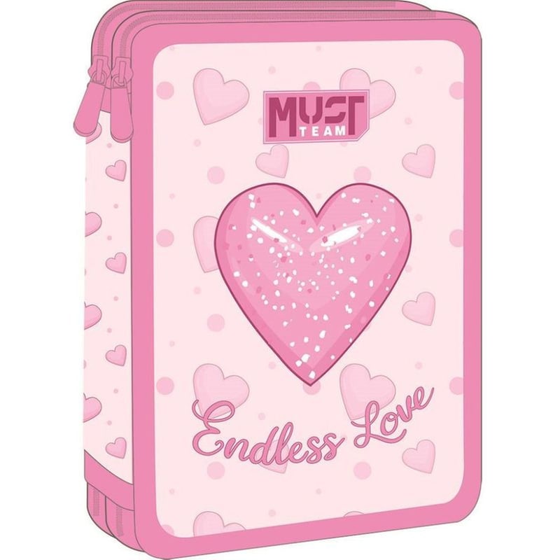 Κασετίνα Διπλή Γεμάτη Must Team Endless Love