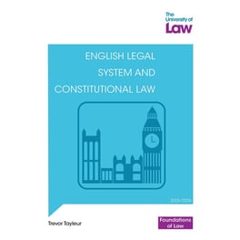FOL - English System & Constitutional Law 2e