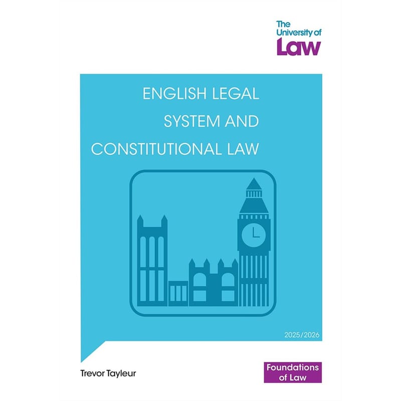 FOL - English System Constitutional Law 2e