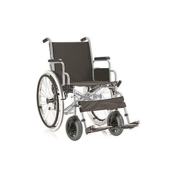 Αναπηρικό Αμαξίδιο Gemini 24’ 46cm - Πτυσσόμενο Με Μεγάλους Συμπαγείς Πισινούς image 0