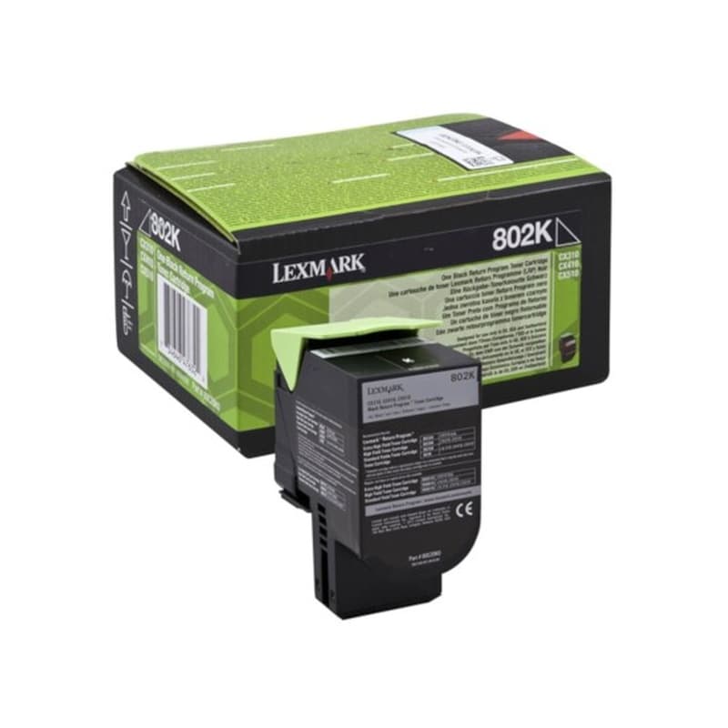 Lexmark CX310 Μαύρο Μελάνι Εκτυπωτή 80C20K0