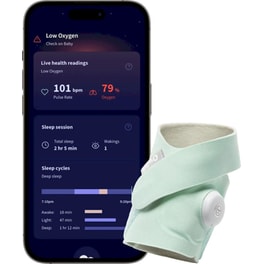 Baby Monitor Βρεφικής Υγείας Owlet Dream Sock™ - Έξυπνη Kάλτσα (Μέντα)