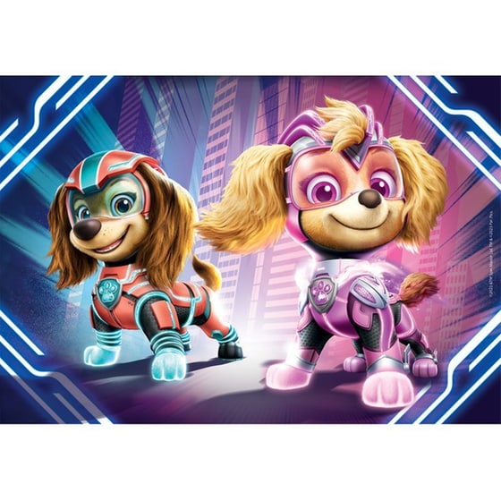 Παιδικό Παζλ Clementoni Super Color Nickelodeon Paw Patrol The Mighty Movie (2x20 Κομμάτια) image 4