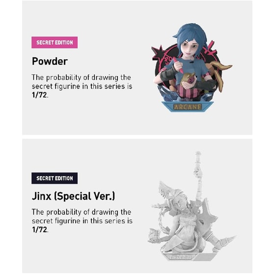 Φιγούρα Pop Mart League of Legends: Arcane Series Blind Box image 2