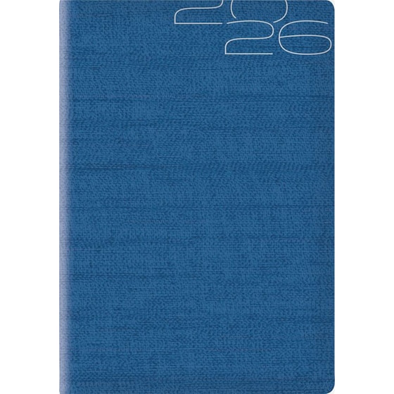 Ημερολόγιο Ημερήσιο 2026 Θεοφύλακτος 12M Kashmir Flat Μπλε image 0