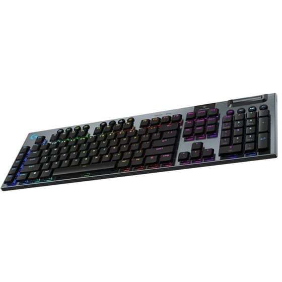 Logitech G915 X Lightspeed Ασύρματο / Ενσύρματο Bluetooth Μηχανικό Gaming Πληκτρολόγιο Μαύρο US image 1