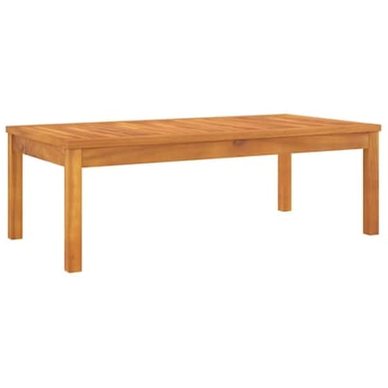 Σετ Σαλόνι Κήπου Vidaxl από Μασίφ Ξύλο Ακακίας με Μαξιλάρια 5 Τμχ - Λευκό image 3