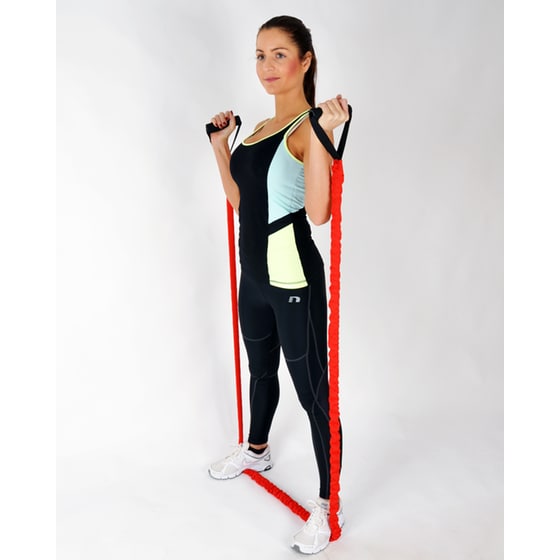 Λάστιχο Αντίστασης InSportline Heavy 130x1.1  cm Μέτριο - Κόκκινο image 3