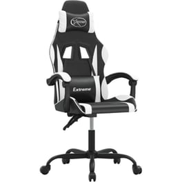 Καρέκλα Gaming VIDAXL 349572 από Τεχνητό Δέρμα - Μαύρο