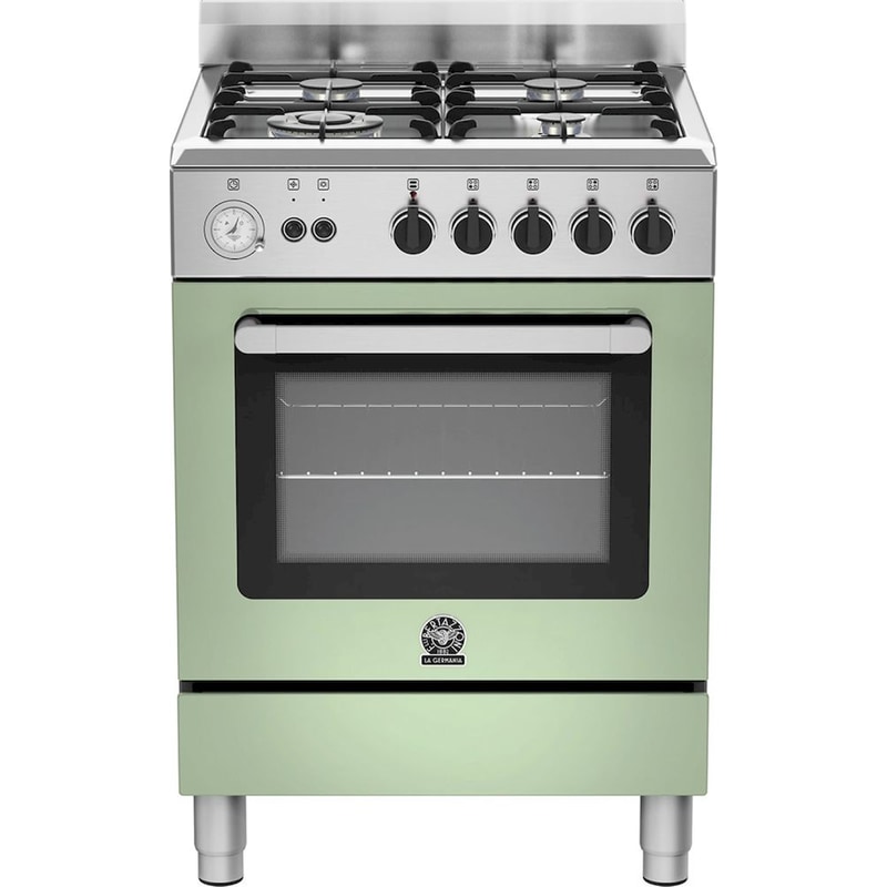 LA GERMANIA LA GERMANIA PRM6640GXVT(GPL) 56 Lt Πράσινο Κουζίνα Υγραερίου