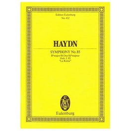 Βιβλίο Για Σύνολα Editions Eulenburg Haydn - Symphony Nr.85 In Bb Major ''la Reine'' [pocket Score]