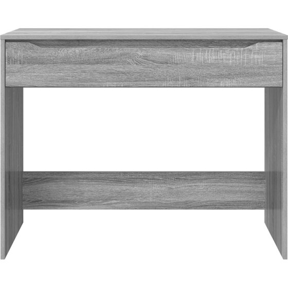 Γραφείο VidaXL με Συρτάρι και Αποθήκευση 100x50x78 cm - Γκρι Sonoma image 5