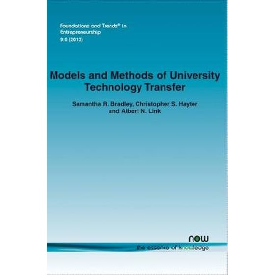 Models and Methods of University Technology Transfer image 0