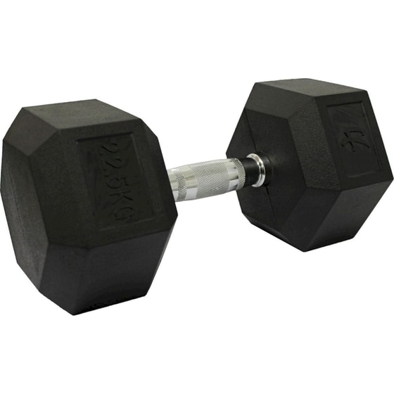 Βαράκι Εξάγωνο 30kg InSPORTline από Μέταλλο - Μαύρο image 1