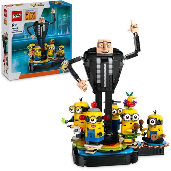 LEGO® Despicable Me Brick-Built Gru and Minions (75582) image 2