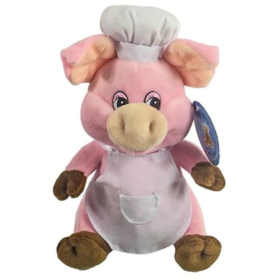 Λούτρινο TOYMARKT Γουρουνάκι Σεφ (17cm) 99423 image 0
