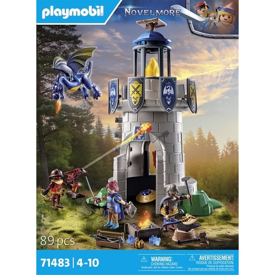 PLAYMOBIL® Novelmore Πύργος Ιπποτών με δράκο και σιδηρουργό (71483) image 9