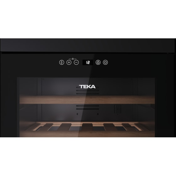 Συντηρητής Κρασιών TEKA RVF 10051 GBK για 51 Μπουκάλια - Μαύρο image 2