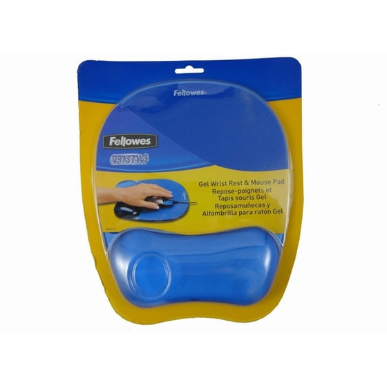Fellowes Gel Mouse Pad 202mm με Στήριγμα καρπού Μπλε image 3