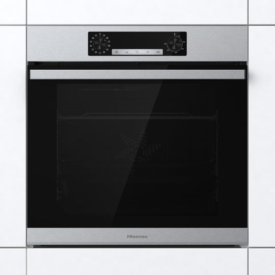 HISENSE BSA65226AX 77lt Inox  Εντοιχιζόμενος Φούρνος Άνω Πάγκου image 1