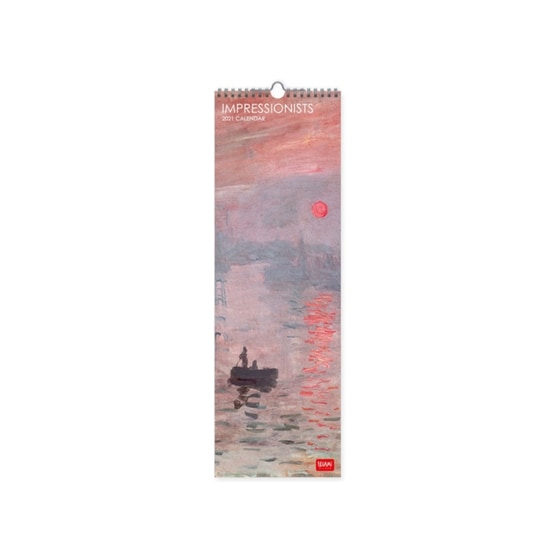 Ημερολόγιο 2021 Legami 12Μ 16X49 Impressionists image 0