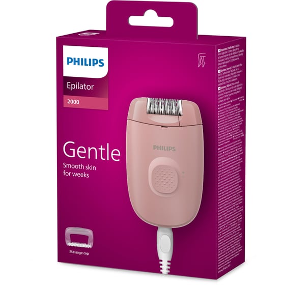 Αποτριχωτική Μηχανή Philips Series 2000 BRE227/00 Ροζ image 4