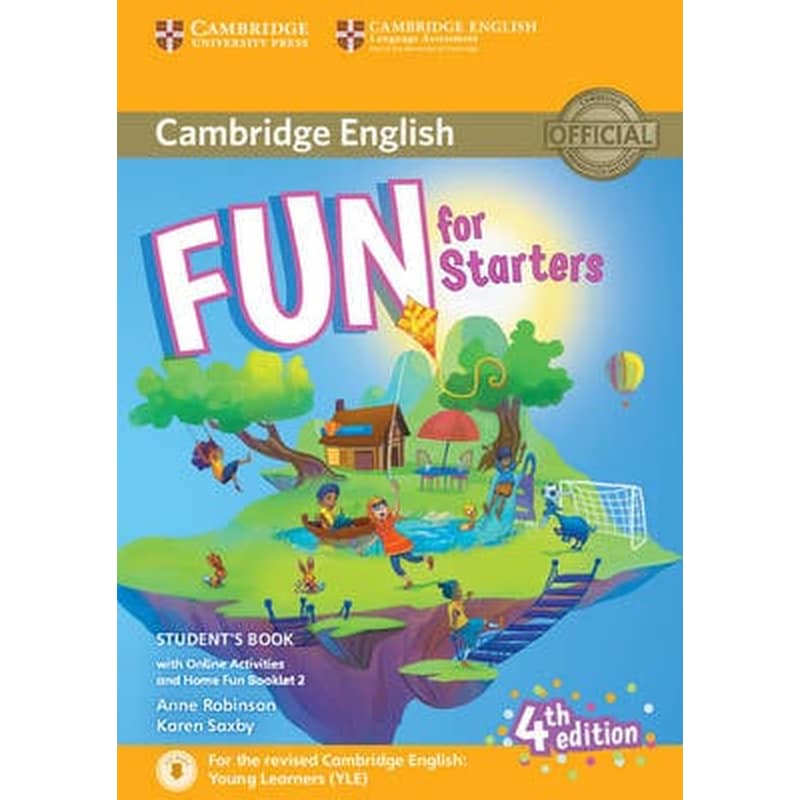 Fun for Starters Students Book with Online Activities with Audio and Home Fun Booklet 2