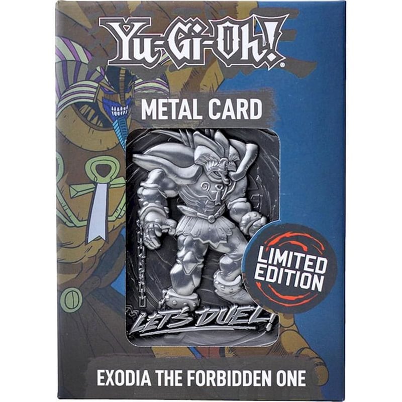 Yu-gi-oh! Κάρτες Exodia The Forbidden One Plated Card (LE9995)