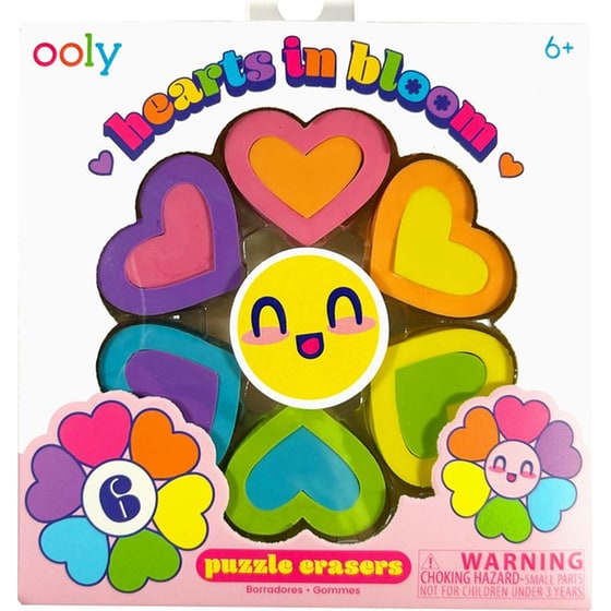 Γόμες Ooly Hearts In Bloom (6 Τεμάχια) image 0