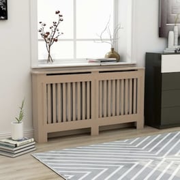 Vidaxl Κάλυμμα Καλοριφέρ 152 X 19 X 81 Εκ. Από Mdf