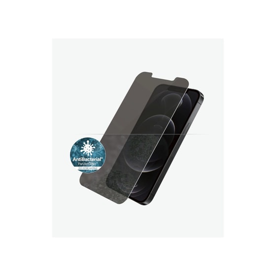 Προστατευτικό οθόνης Apple iPhone 12 Mini - Apple iPhone 12/ 12 Pro - PanzerGlass Privacy Black image 1