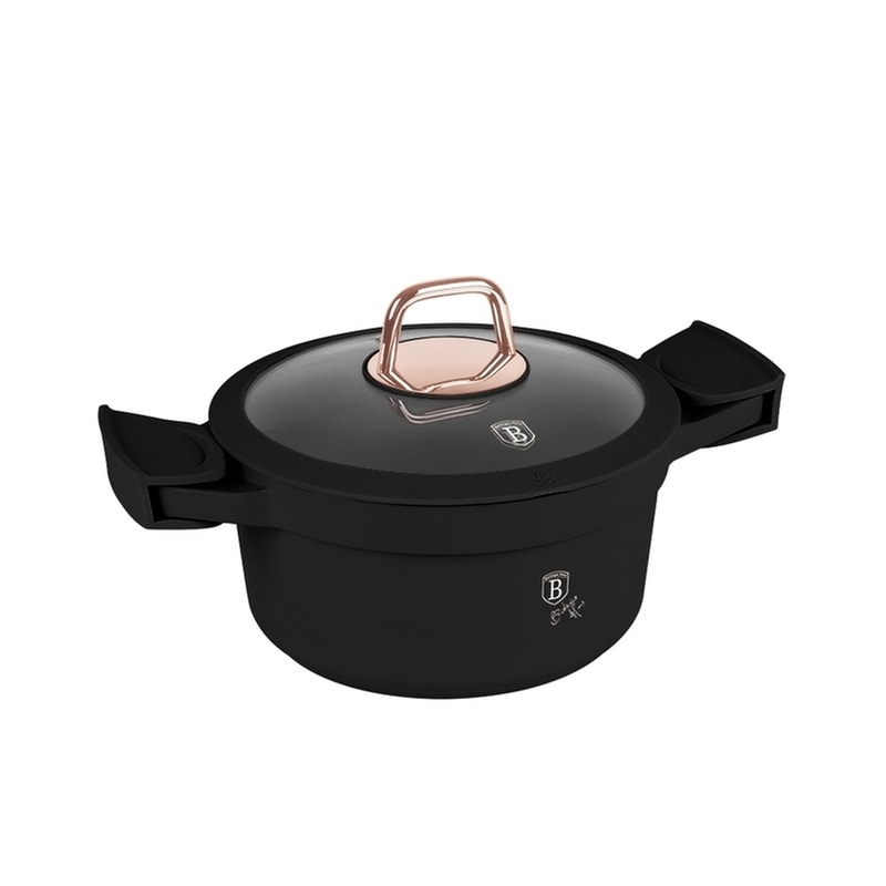 Κατσαρόλα BERLINGER HAUS BH1456 20 cm 2.8 L Μαύρο BERLINGER HAUS