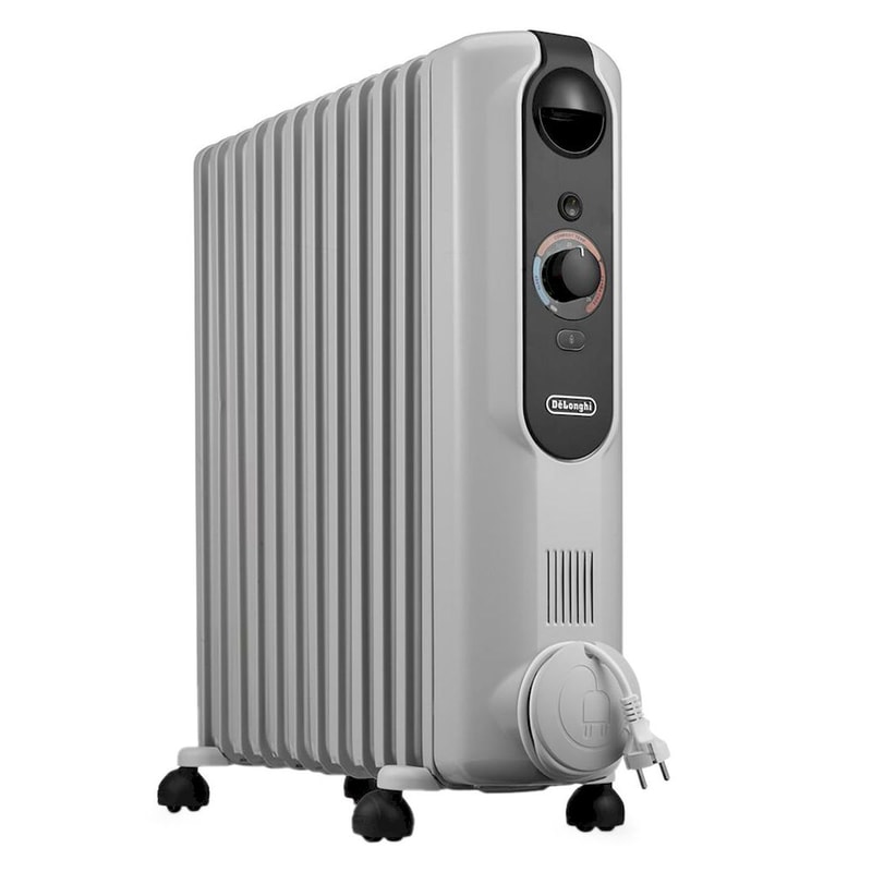 DELONGHI DELONGHI RadiaS Easytronic TRRSE1225 Καλοριφέρ Λαδιού 2500W Λευκό