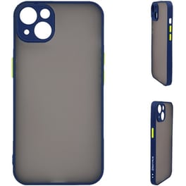 Θήκη Apple iPhone 14 Plus - Sonique Color Button Bumper - Μπλε