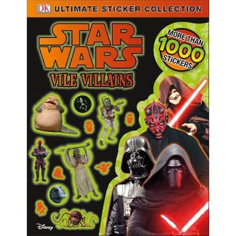 Star Wars Vile Villains Ultimate Sticker Collection 1333758