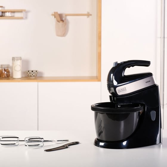 BLACK & DECKER BXMXA500E 500 W Μαύρο Μίξερ image 3