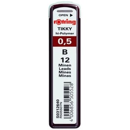 ROTRING MECH.PENCIL LEADS 0.5 Β BOX10