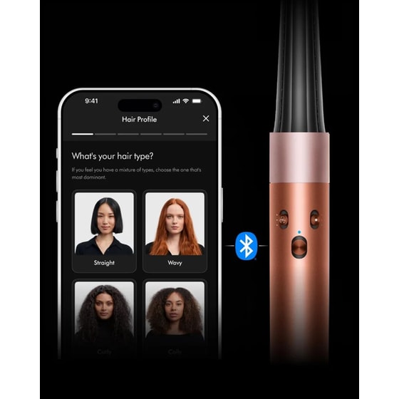 DYSON AIRWRAP HS08 I.D.STRAIGHT+ WAVY Multistyler Amber Silk/Pink Champagne image 5